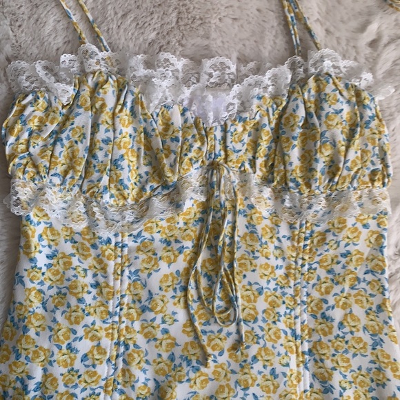 Floral Mini Dress Size S - Picture 2 of 10